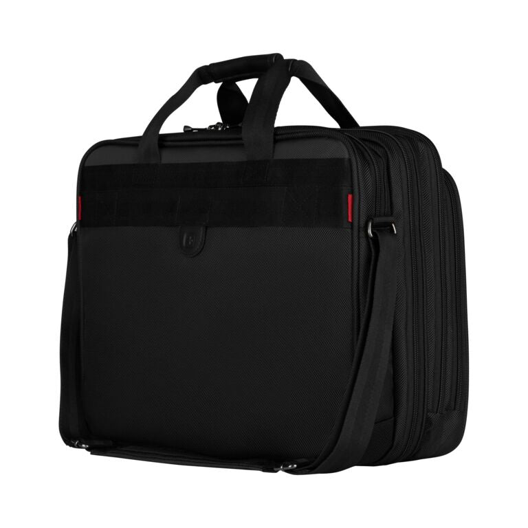 Wenger, Legacy 17" Triple Gusset Brief, Sort/Grå