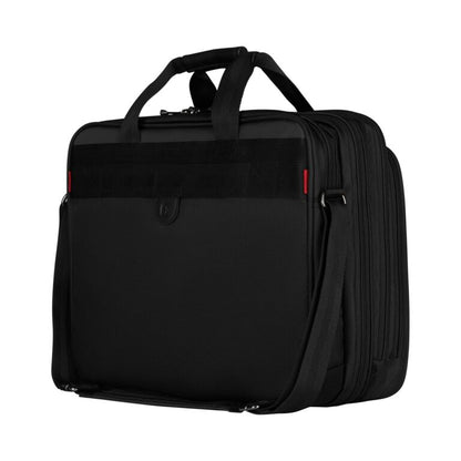 Wenger, Legacy 17" Triple Gusset Brief, Sort/Grå