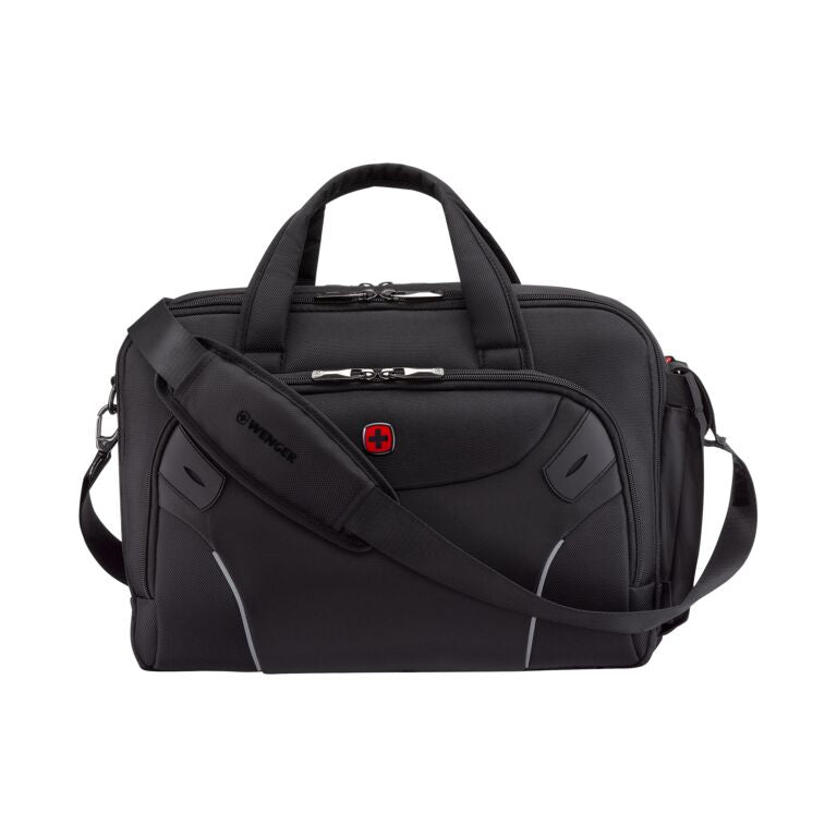 Wenger, Cosmic Brief, 14” - 16'' PC Brief PC-veske med nettbrettlomme, Sort