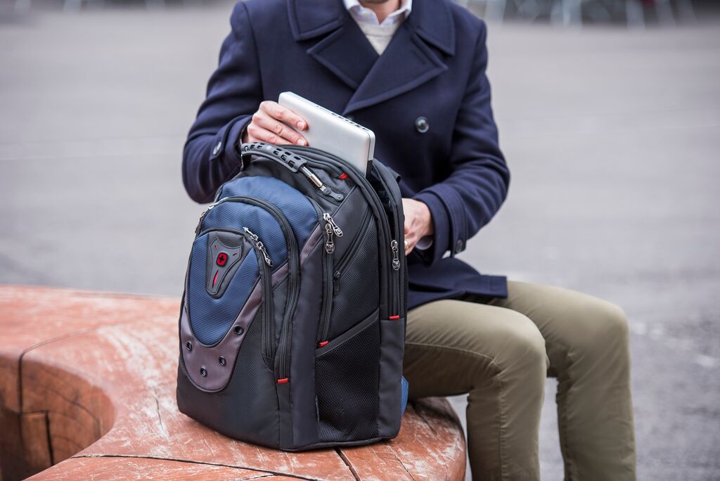 Wenger, Ibex 17" PC Ryggsekk, Blå