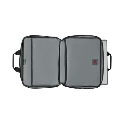 Wenger, Legacy 16" Double Gusset PC-veske, Sort/Grå