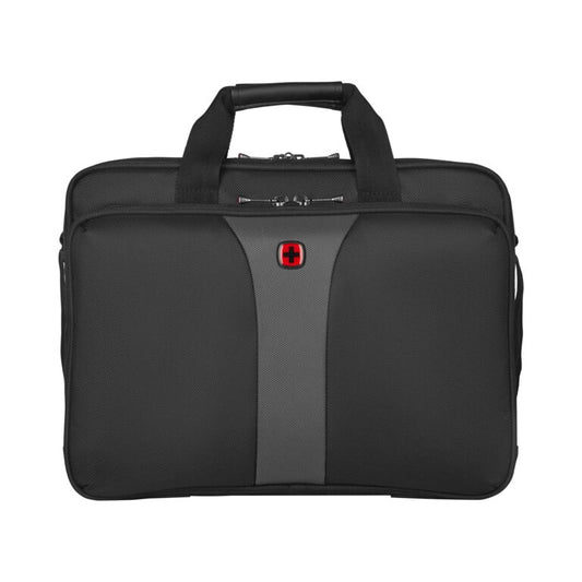 Wenger, Legacy 16" Double Gusset PC-veske, Sort/Grå