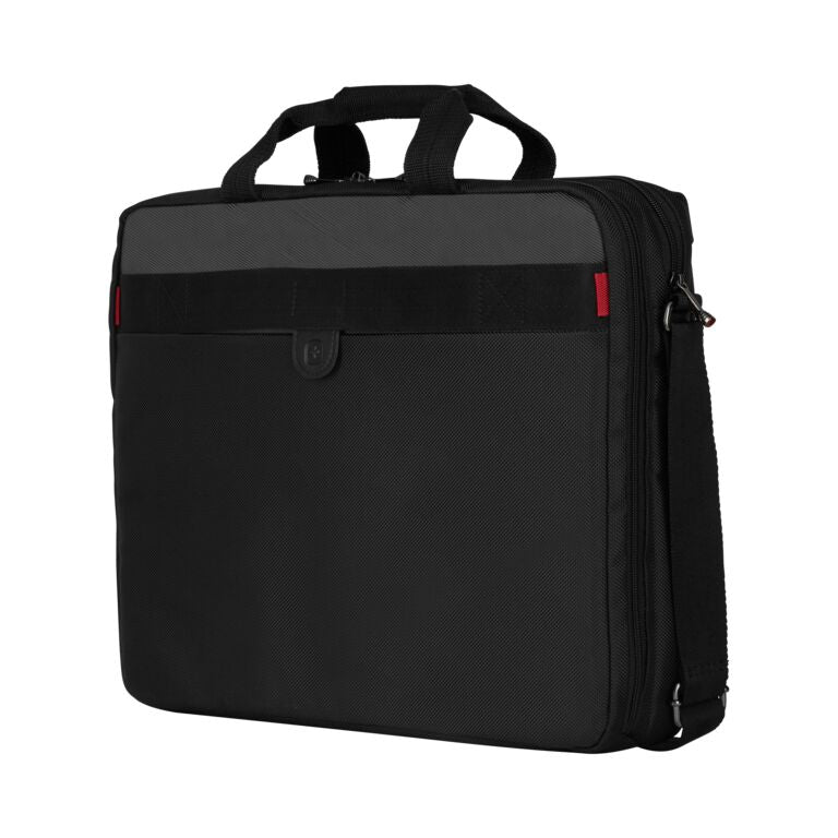 Wenger, Legacy 17" Slim PC-veske,Sort/Grå
