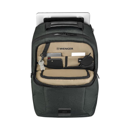 Wenger, MX ECO Professional, 16" PC Ryggsekk med 10" nettbrettlomme, Kull