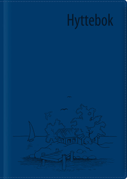Hyttebok, blå