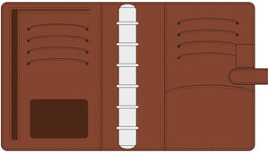 Aplan Pocket Urd, skinnperm m/lommebok